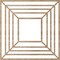 Ekena Millwork Raven Wood Fretwork Pierced Ceiling Medallion, Red Oak, 22"OD x 8 1/8"ID x 1/4"T CMWP22X22X0250RARO - alternate 3